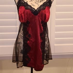 Mini Satin cami night dress